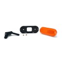 LAMPA OBRYSOWA POMARAŃCZOWA 12-24V LED NEON 1399
