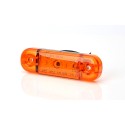 LAMPA OBRYSOWA POMARAŃCZOWA 12-24V LED 711