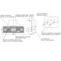 LAMPA OBRYSOWA BIAŁA 12-24V LED WAŚ 219Z