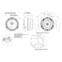 LAMPA OSTRZEGAWCZA NA MAGNES 12-24V LED 852.1 WAŚ