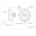 LAMPA DROGOWA 12-24V LED 870 30