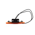 LAMPA OBRYSOWA POMARAŃCZOWA 12-24V LED WAŚ 101Z