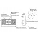 LAMPA OBRYSOWA POMARAŃCZOWA 12-24V LED WAŚ 101Z