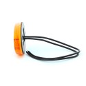 Lampa obrysowa boczna LED pomarańczowa 12V 24V WAŚ 308P W65