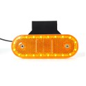 LAMPA OBRYSOWA POMARAŃCZOWA 12-24V LED 534Z