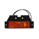 LAMPA OBRYSOWA LED 12-24V POMARAŃCZOWA