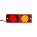 Lampa zespolona tylna LED WAŚ W072UD 487 12–24V IP66/68 – stop, pozycyjne, kierunkowskaz