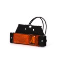 LAMPA OBRYSOWA LED 12-24V POMARAŃCZOWA