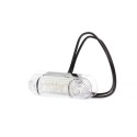 LAMPA POMARAŃCZOWA OBRYSOWA LED 12-24V 281