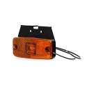 LAMPA POMARAŃCZOWA OBRYSOWA 12-24V LED WAŚ 223Z