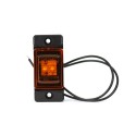 LAMPA OBRYSOWA POMARAŃCZOWA 12-24V LED 278