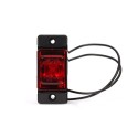 LAMPA OBRYSOWA CZERWONA 12-24V LED WAŚ 280