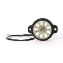 LAMPA OBRYSOWA BIAŁA 12-24V LED WAŚ 519