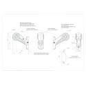 LAMPA OBRYSOWA 12-24V LED WAŚ 626BCL