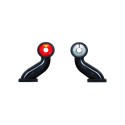 Lampa obrysowa przednio-tylna LED 12V 24V LEWA WAŚ 427BCL