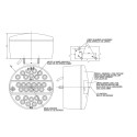 LAMPA ZESPOLONA TYLNA 12-24V LED WAŚ 232