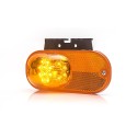 LAMPA OBRYSOWA POMARAŃCZOWA 12-24V LED 1152