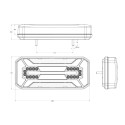 LAMPA ZESPOLONA TYLNA 12-24V LED 1290L/P