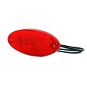 LAMPA OBRYSOWA CZERWONA  12-24V LED 310P