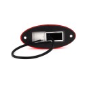 LAMPA OBRYSOWA CZERWONA  12-24V LED 310P