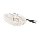LAMPA OBRYSOWA BIAŁA 12-24V LED 309P