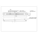 LAMPA OBRYSOWA CZERWONA 12-24V LED WAŚ 184
