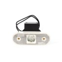 LAMPA OBRYSOWA BIAŁA 12-24V LED WAŚ 231Z