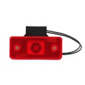 LAMPA OBRYSOWA CZERWONA 12-24V LED