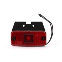 LAMPA OBRYSOWA CZERWONA 12-24V LED 224Z