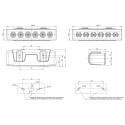 LAMPA OSTRZEGAWCZA 12-24V LED 898.1
