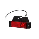 LAMPA OBRYSOWA CZERWONA 12-24V LED WAŚ 221Z