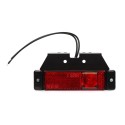 LAMPA OBRYSOWA CZERWONA 12-24V LED WAŚ 221Z